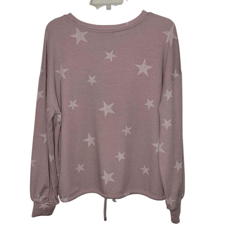 Star Patterned Pink Sweater